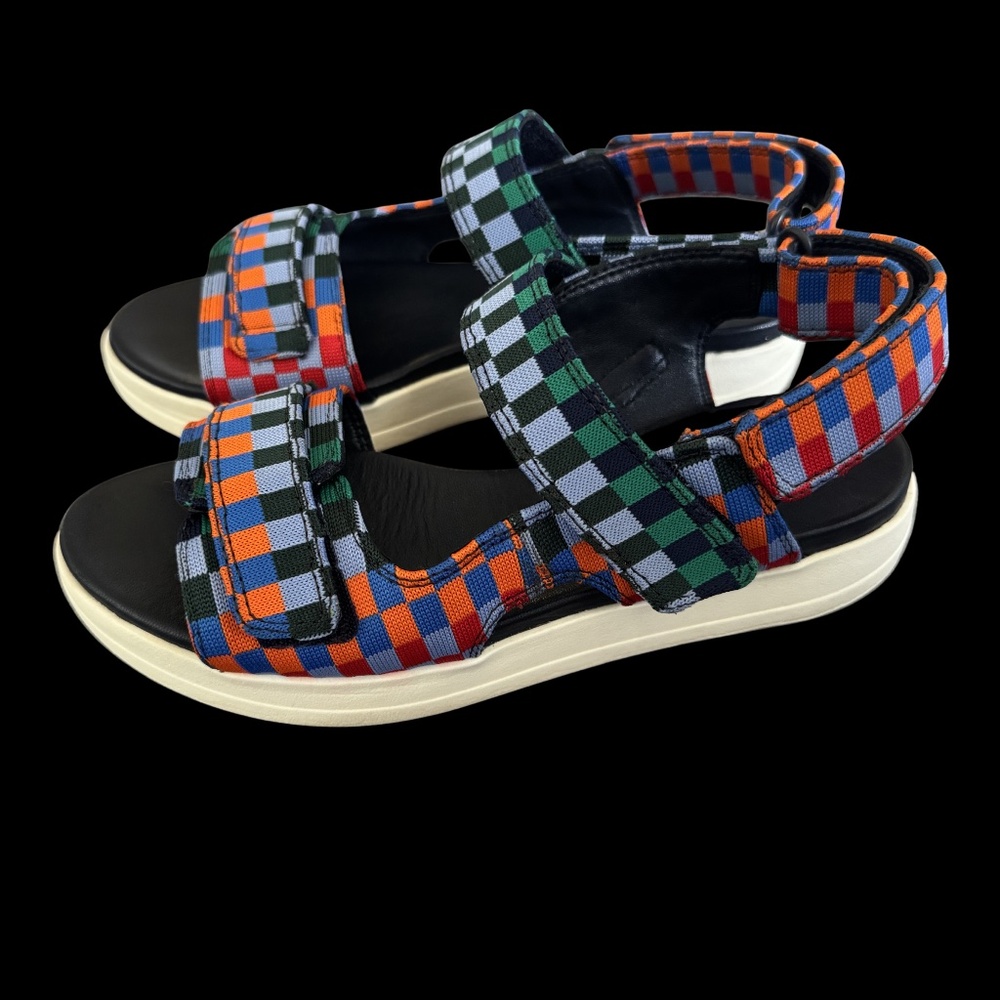 Tory Sport velcro strap sandals- US7